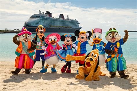 Mickey And Friends Debut New Look On Disney S Private Island Castaway