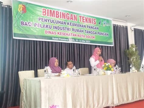 Tingkatkan Mutu Produk Irtp Dinkes Gelar Bimtek Keamanan Pangan Top