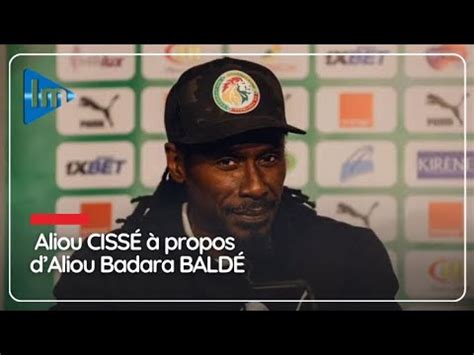 Football Aliou Ciss Propos Daliou Badara Bald Youtube