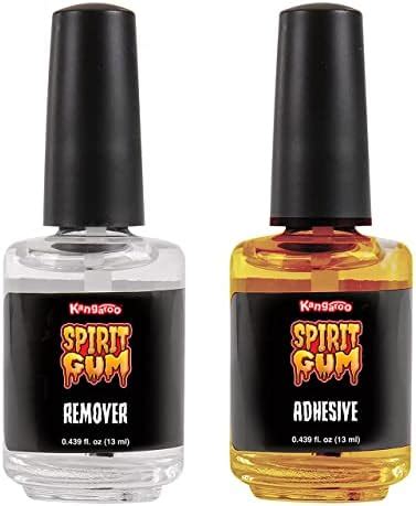 Kangaroo Spirit Gum Adhesive And Remover Combo Pack Of Fl Oz