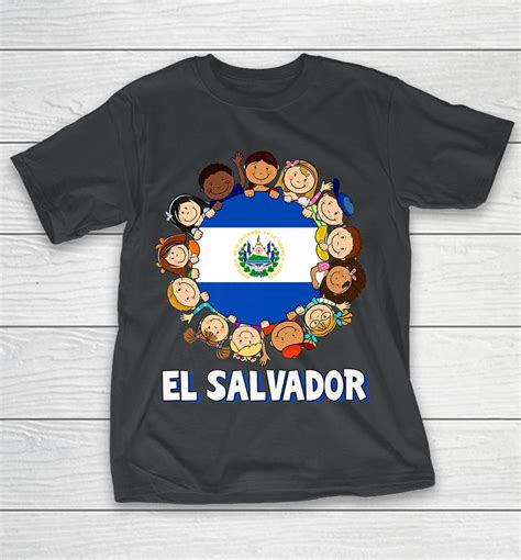 Salvadorian El Salvador Pride Hispanic Heritage Shirts Woopytee