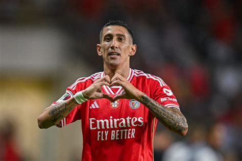 Angel Di Maria Sa Solo Vincere Trofei Gol Favoloso Con Il Benfica E 33