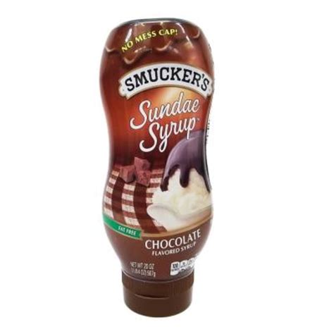 Dulce Para Helado Smuckers Sundae Syrup Sabor Chocolate 567 G Walmart