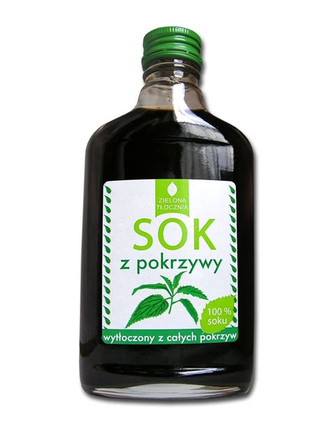 Sok Z POKRZYWY 100 Naturalny 200 Ml 7819158466 Oficjalne Archiwum