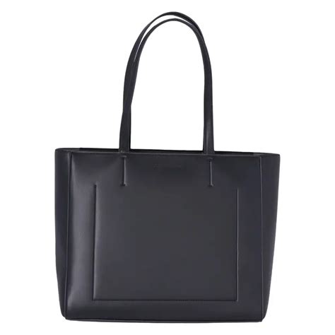 Sac A Main Femme Calvin Klein Logo Relief Noir ZESHOES