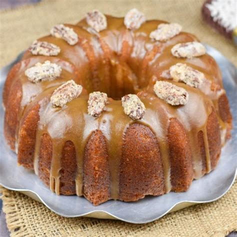 Salted Caramel Kentucky Butter Cake With Bourbon My Sweet Precision