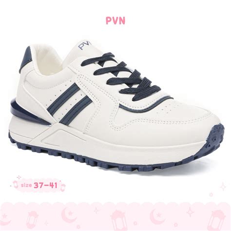 Jual Pvn Haechan Sepatu Sneakers Wanita Sport Shoes Navy Shopee