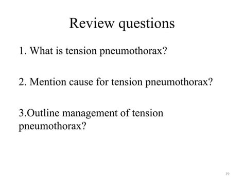 Tension Pneumothorax And Chest Trauma Pptx PPT