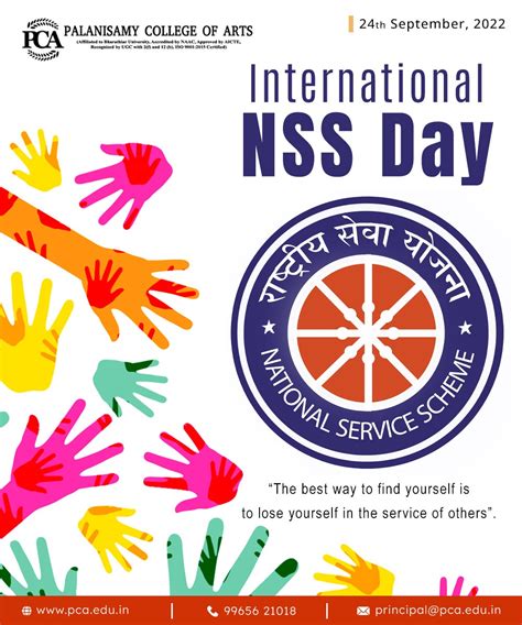 International Nss Day Palanisamy College Of Arts