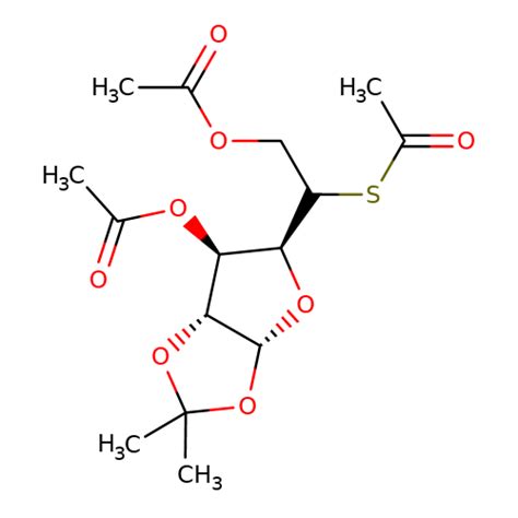 MD06768 10227 17 5 3 6 Di O Acetyl 5 S Acetyl 5 Deoxy 1 2 O