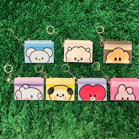 Bts Bt21 Minini Card Holder Coin Purse Pre Order Etsy Australia