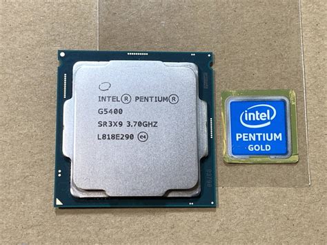 Intel Pentium Gold G5400 3 70ghz Sr3x9 Lga1151 良品 インテル 送185ok Pentium ｜売買されたオークション情報、yahooの商品情報を