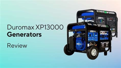 Duromax Xp13000hx Review Powerful Dual Fuel Generators