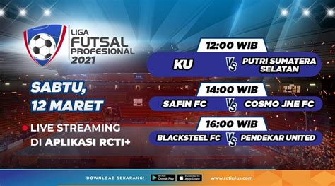 Link Live Streaming Liga Futsal Profesional Hari Ini Big Match Black