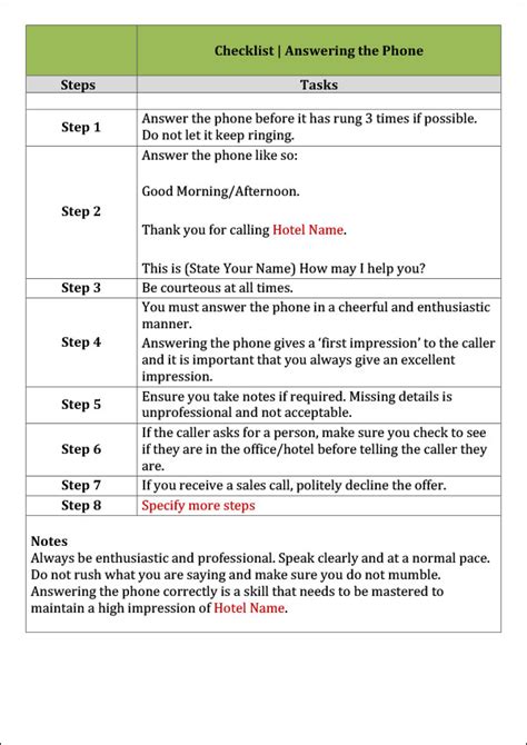 Hotel Employee Handbook Template Affordable Improvements