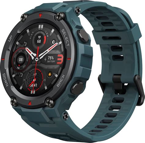 Amazfit T Rex Pro Smartwatch Fitness Watch With Built In Gps Military