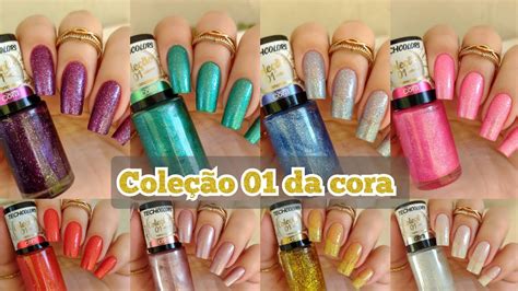 Esmalte Cora Cole O Esmaltes Glitter Youtube