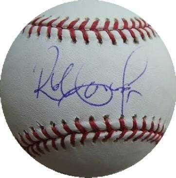 Ruben Amaro Jr Autographed Baseball