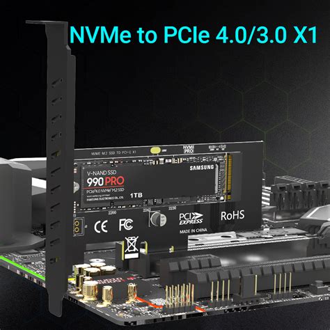 JEYI M 2 NVME SSD To PCIe 4 0 X1 Adapter Card 2280 SSD PCIE X1