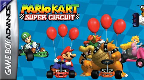 Mario Kart Super Circuit Longplay GBA YouTube