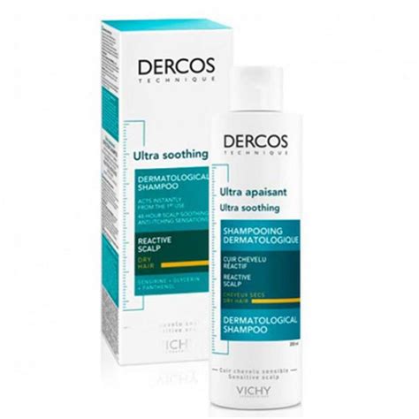 Vichy Dercos Champú Ultracalmante Seco 200ml Farmacia Calàbria