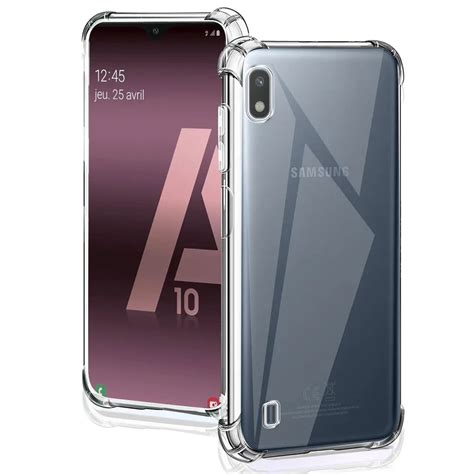 Funda De Silicona Suave A Prueba De Golpes Para Samsung Galaxy A10