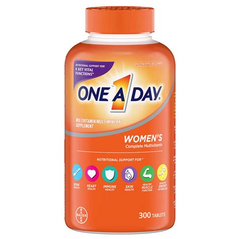 One A Day 50 Womens Healthy Advantage Multivitamin 300 Tablets