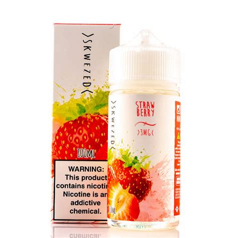 Strawberry E Juice By Skwezed Vapor Authority