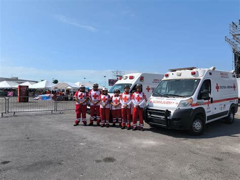 Atiende La Cruz Roja Reportes Menores Durante Las Fiestas De Carnaval