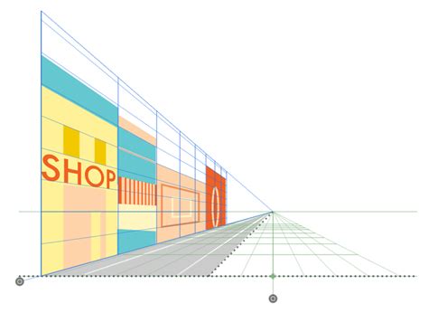 How To Use Perspective Tool To Draw In Adobe Illustrator