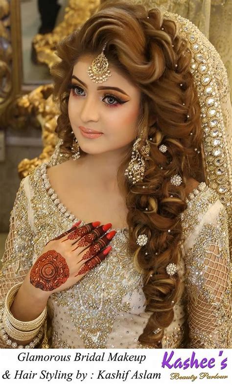 Kashees Beauty Parlour Bridal Make Up Pakistani Bridal Hairstyles