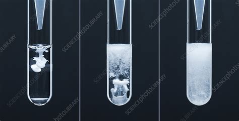 Barium sulphate precipitate - Stock Image - C030/8217 - Science Photo ...