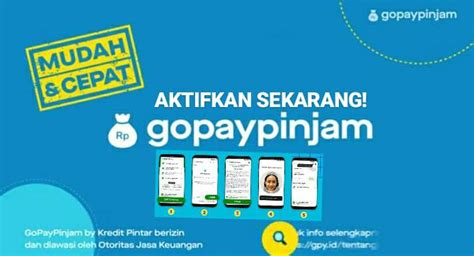 Aktifkan GoPay Pinjam Sekarang Dan Dapatkan Dana Tunai Rp3 Juta Begini