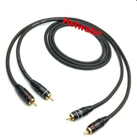 Promo Kabel Canare Rca Male Nakamici Jalur Standart Japan Diskon