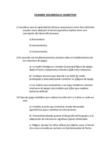 Desarrollo Cognitivo Pdf