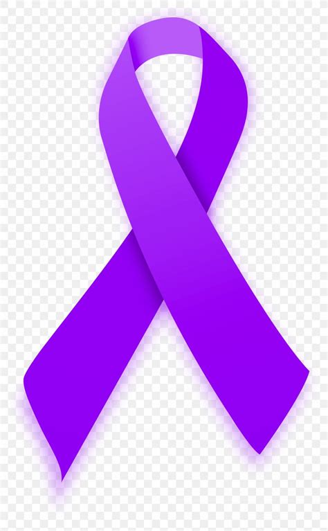 Awareness Ribbon Purple Ribbon Clip Art Image, PNG, 2000x3240px ...