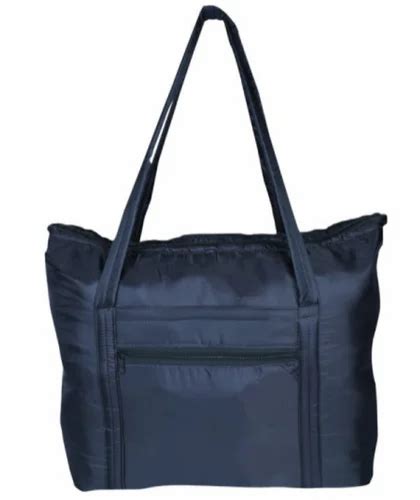 Plain Navy Blue Polyester Shopping Bag At Best Price In Bengaluru ID