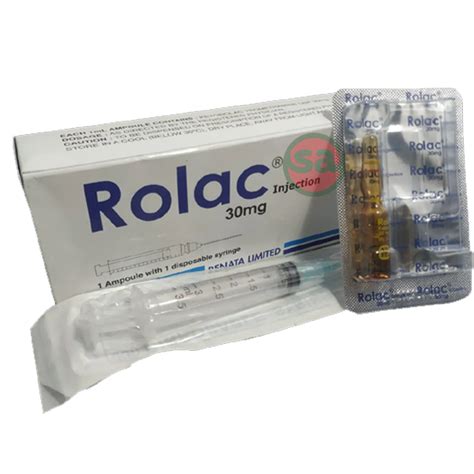 Rolac 30mgml Sa Healthcare Service