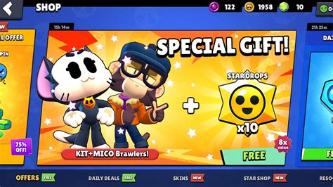 CLAIM NEW FREE GIFTS Brawl Stars FREE QUEST YouTube