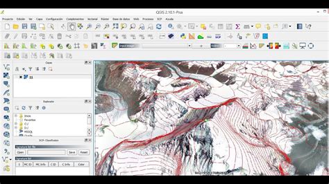 Modelos Digitales de Elevación en qGis Hillshade sombreadillo YouTube