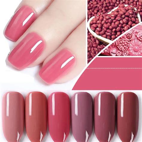 Ml Nude Color Gel Nail Polish Uv Led Acrylic For False Tips Extension