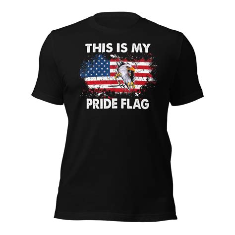 This Is My Pride Flag American Flag Shirt Trans T Shirt Etsy