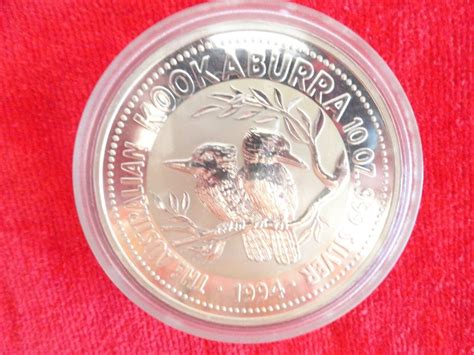 Kookaburra 1994 10 Unzen Silbermünze Australien Perth Mint Kaufen auf