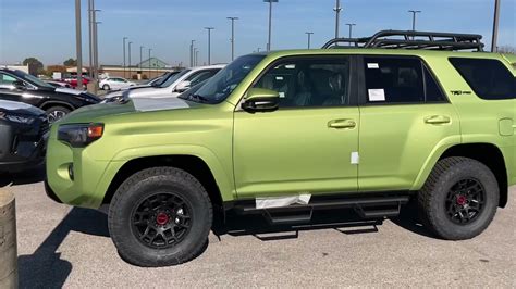 2022 Toyota 4runner Trd Pro In Lime Rush Youtube