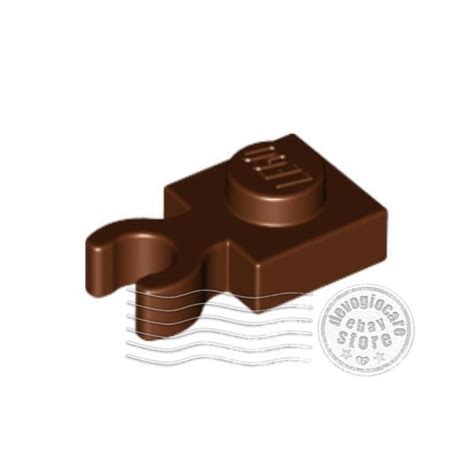 X Lego D Plate Clip Vertical X Reddish Brown Ebay