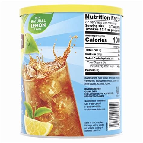 Lipton Sweetened Lemon Iced Tea Mix 236 Oz Pack Of 3 3 Pack Pick ‘n Save