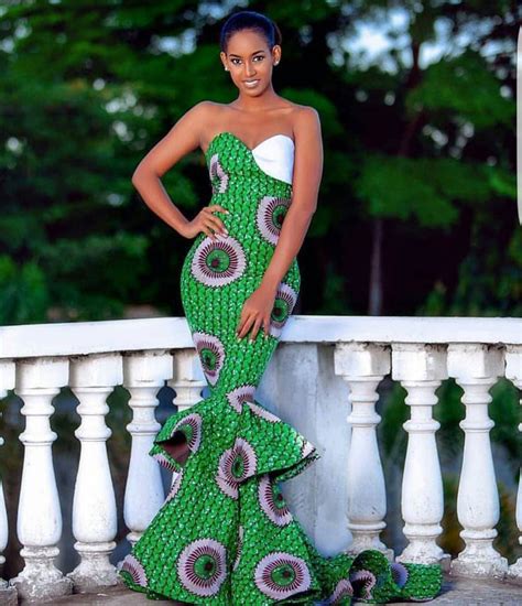 African Mermaid Dress African Clothing For Women African Maxi Dress African Off Should Dress