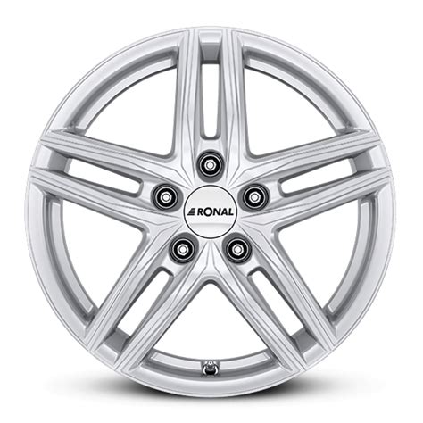 Ronal R65 Silver 18 Alloy Wheels Wheelbase