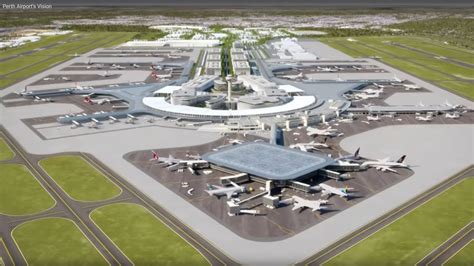 2014 Perth Airport concept. Image © Perth Airport – AviationWA