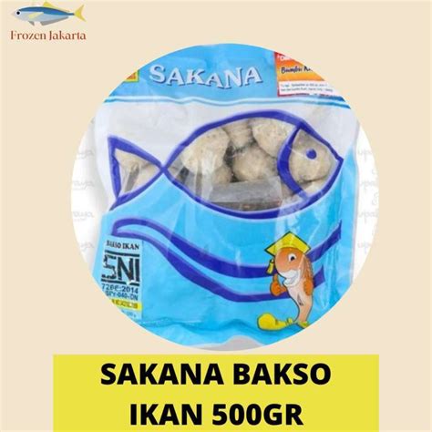 Jual Sakana Bakso Ikan Super 500gr Bumbu Sakana Food Halal Tanpa